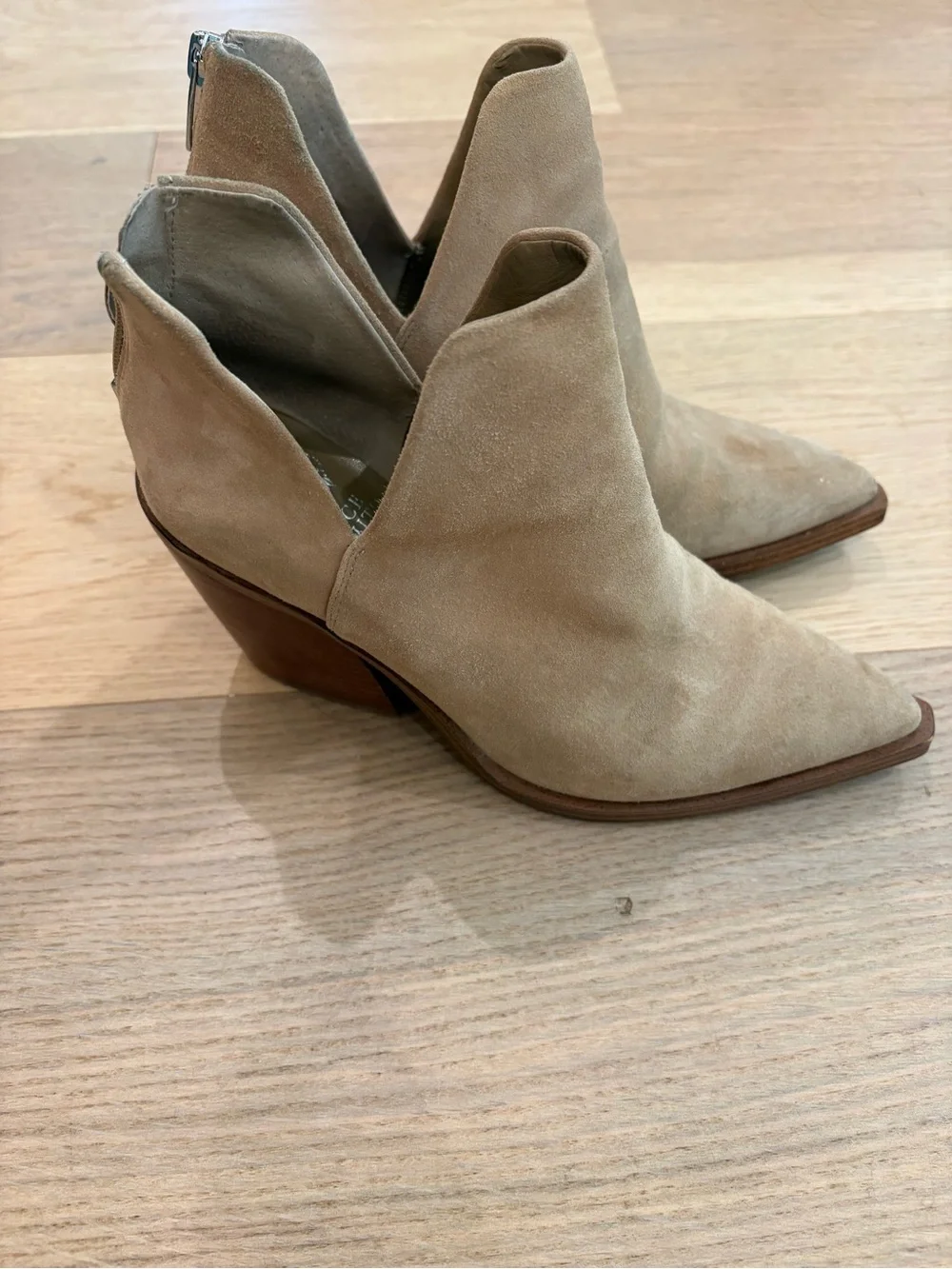 Vince Camuto Ankle Boot in Beige